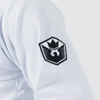 BJJ Gi Kingz Balistico 4.0 IBJJF Bianco-Combat Arena