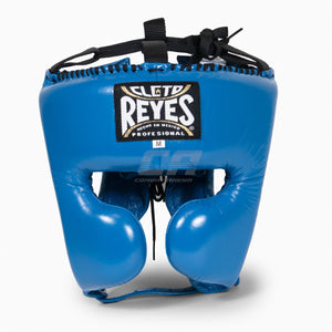 Hoofdbeschermer Cleto Reyes met blauwe parazigomen