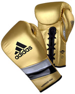 Guantoni Adidas Speed 500 Metallic con lacci