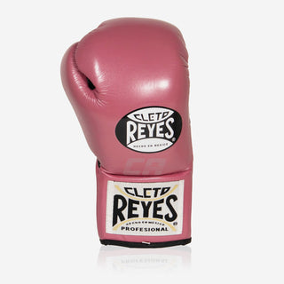 Guantoni Cleto Reyes Professional CB2 Rosa-nero con lacci-Combat Arena