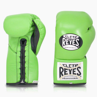 Guantoni Cleto Reyes Professional CB2 Verde Lime con lacci