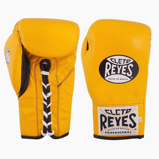 Guantoni Cleto Reyes Safetec CB4 Giallo con lacci