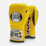 Guantoni Cleto Reyes Safetec CB4 Giallo con lacci