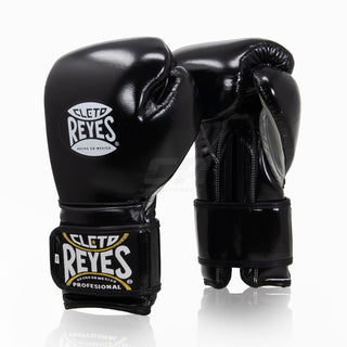 Bokshandschoenen Cleto Reyes Sparring CE6 Zwart-Zilver