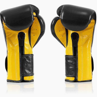 Guantoni Fairtex Mexican Style BGV9 Nero-Nero-giallo-Combat Arena