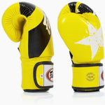 Guantoni Muay Thai Fairtex BGV1 Nation Prints Giallo