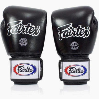 Guantoni Muay Thai Fairtex BGV1 traspiranti Nero