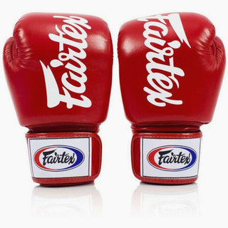 Guantoni Muay Thai Fairtex BGV19 Deluxe Rosso