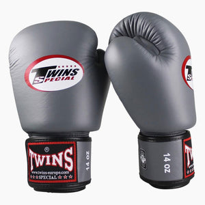 Gants de Muay Thai Twins Special BGVL3 Gris