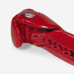 Bokshandschoenen Cleto Reyes Safetec CB4 Rood-zwart met veters