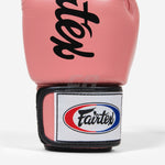 Gants de Muay Thai Fairtex BGV19 Deluxe rose