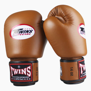 Thaibokshandschoenen Twins Special BGVL3 Retro Bruin