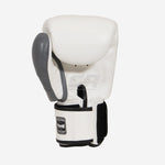 Gants de Muay Thai Twins Special BGVL 8 Blanc-gris