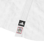 Judopak wit Adidas J730 Champion III IJF Slimfit