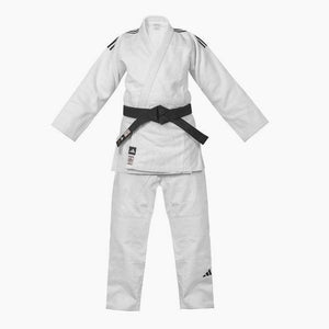 Judopak wit Adidas J730 Champion III IJF Slimfit