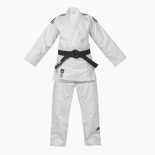 Judogi blanc Adidas J730 Champion III IJF Slimfit