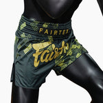 Pantaloncini kick-thai Fairtex BS1931 Heart of Gold-Combat Arena