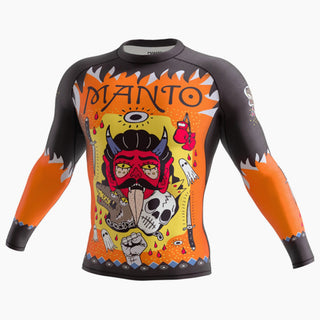 Rashguard Manto Diablo manches longues