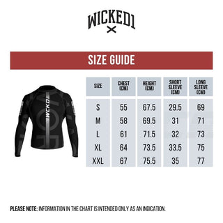 Rashguard Wicked One Outsiderz korte mouwen 