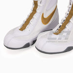 Scarpe da boxe Nike Machomai Bianco-Oro-Combat Arena