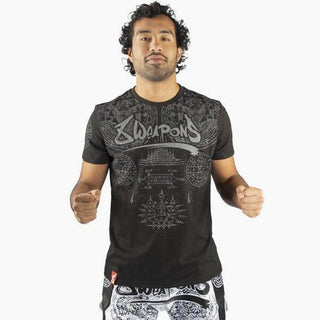 T-shirt 8 Weapons Yantra nero-Combat Arena