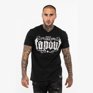 T-shirt Tapout Crashed Nero-Combat Arena