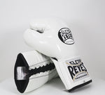 Gants de boxe Cleto Reyes Professionnel CB2 Blanc avec lacets