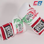 Gants de boxe Cleto Reyes Sparring CE6 Blanc-Rouge Mexicain